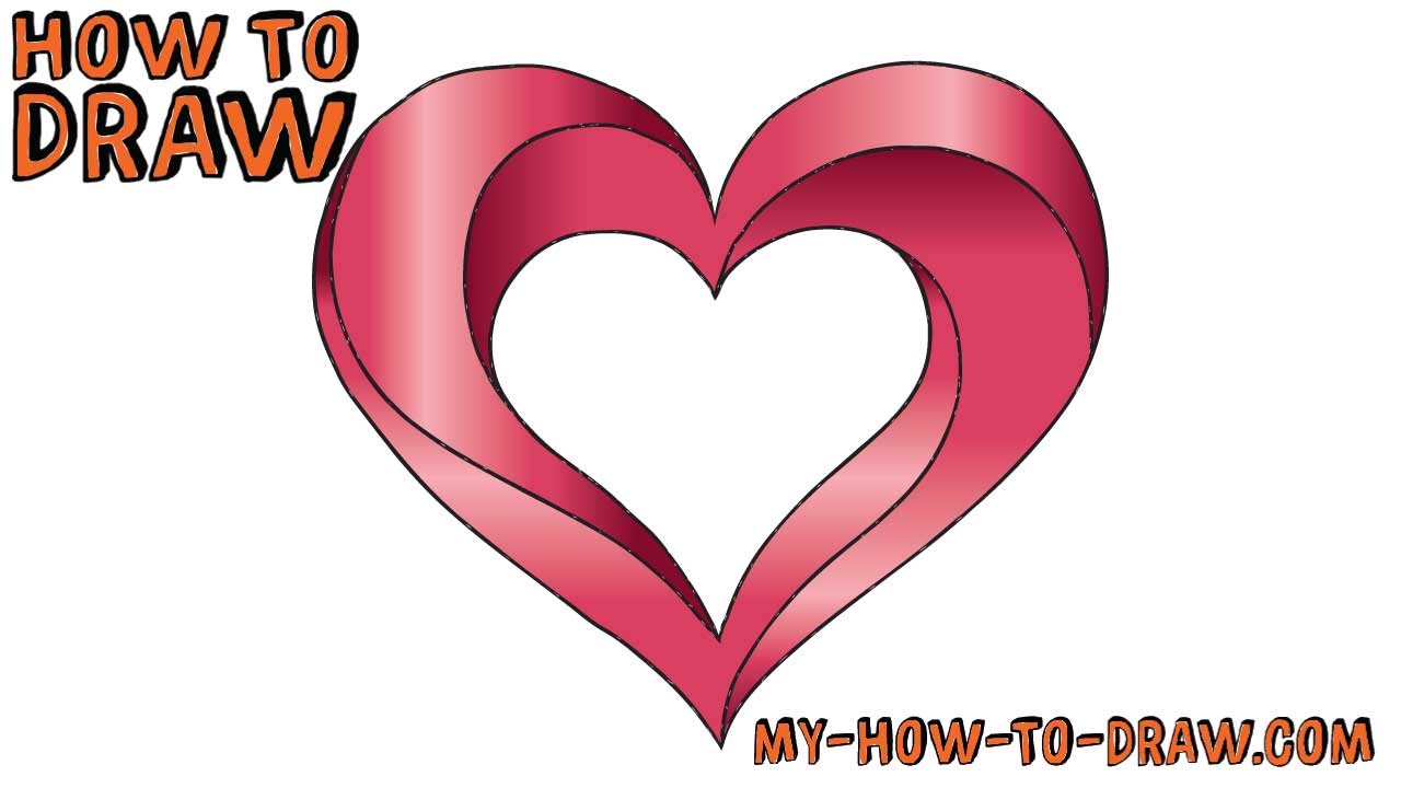 1280x720 How To Draw An Impossible Heart