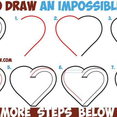 Impossible Heart Drawing at GetDrawings | Free download