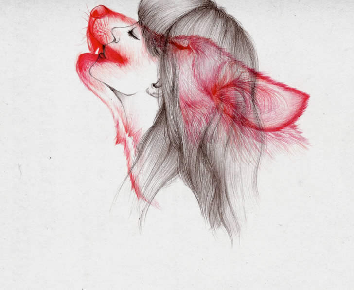 728x596 Madly In Love Drawing Techniques, Drawings And Characters