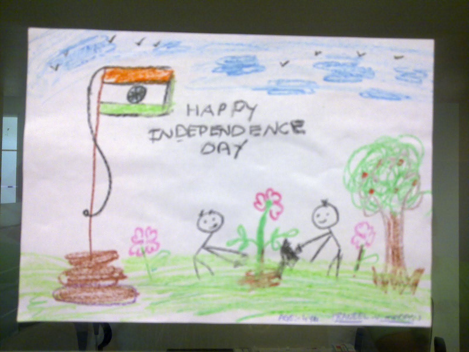 1600x1200 Kidz Corner Independence Day Drawing