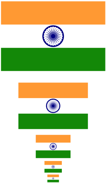 348x599 Drawing Indian Flag Using Tikz