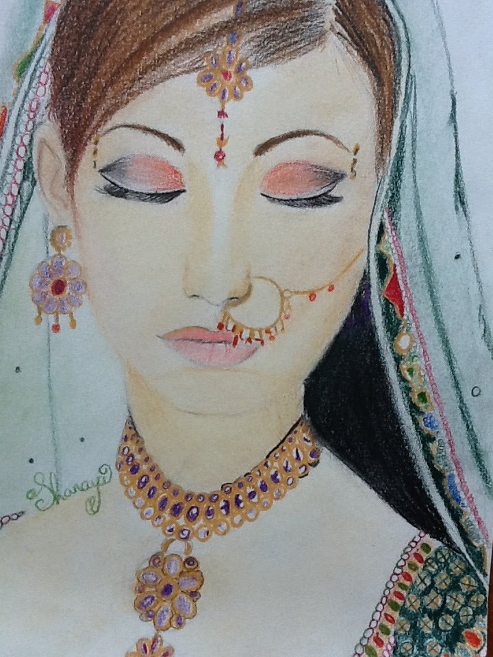 720x960 Indian Girl By Shanayaxd