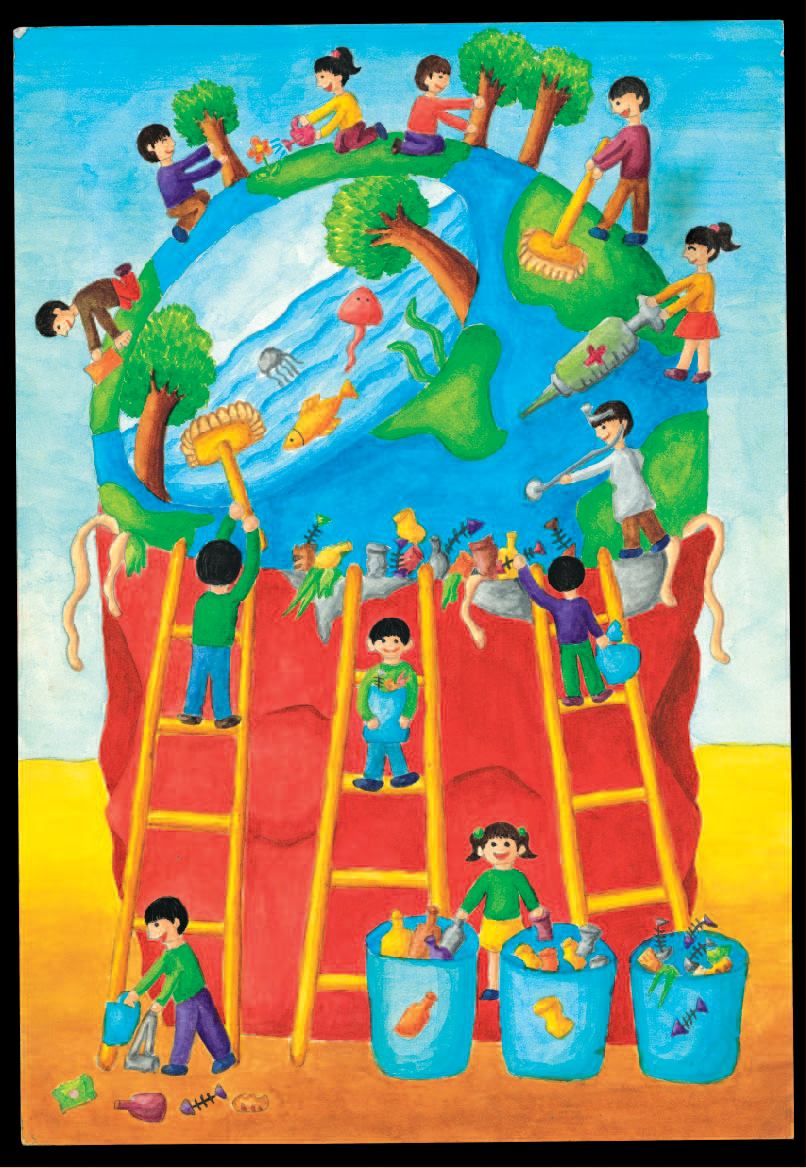 806x1168 Clean India Green India Posters Drawings In English