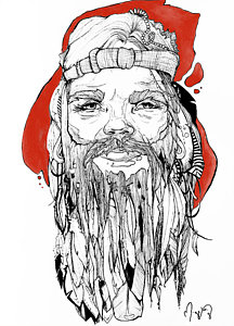 216x300 Red Indians Drawings