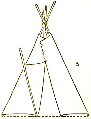 299x391 Step 3 How To Draw Native American Indians Teepees