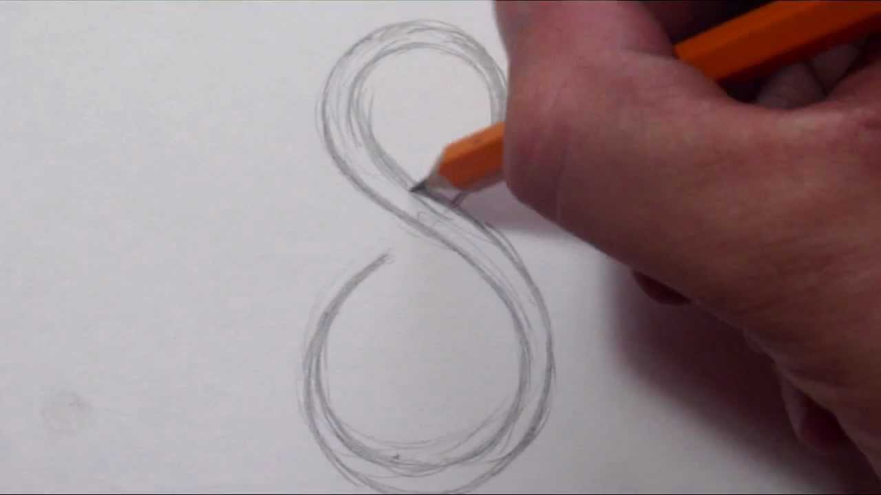 1280x720 How To Draw A Simple Tribal Number 8