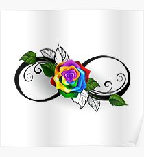 210x230 Infinity Symbol Drawing Posters Redbubble