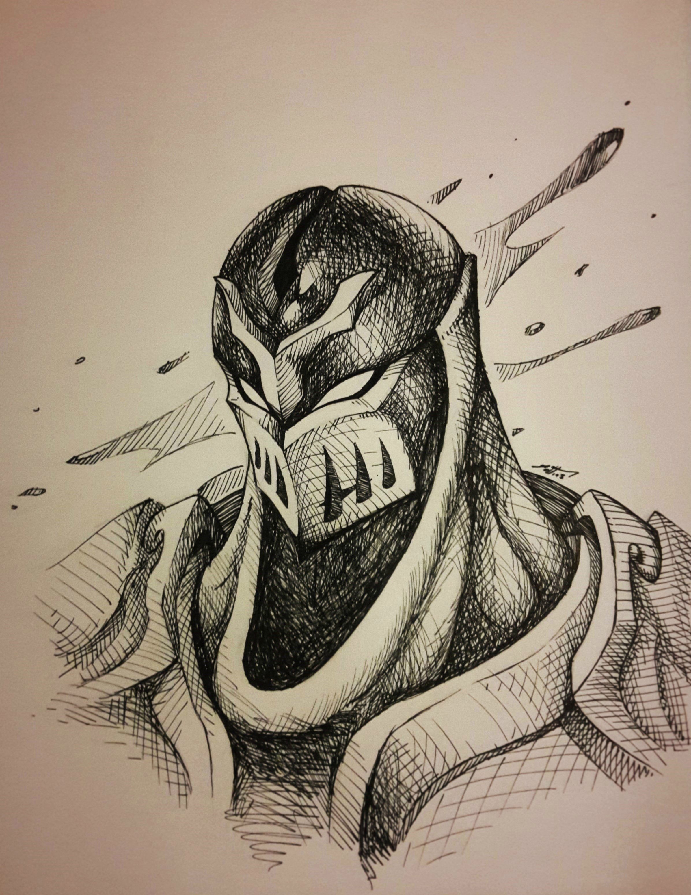 2393x3098 I Drew Orianna With An Ink Pen (Bonus Digital Drawing