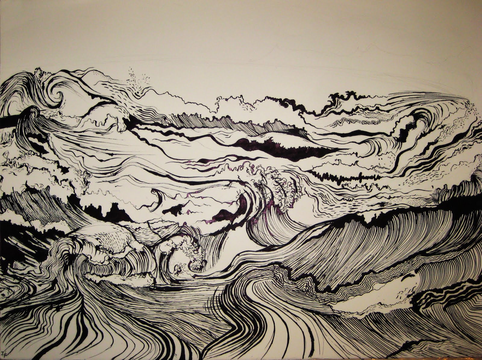 1600x1196 Slayer, 2014 [Corporate Collection Toronto, Canada] Sumi Ink