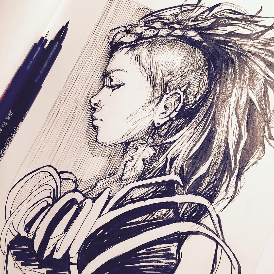 1080x1080 Inktober No.6