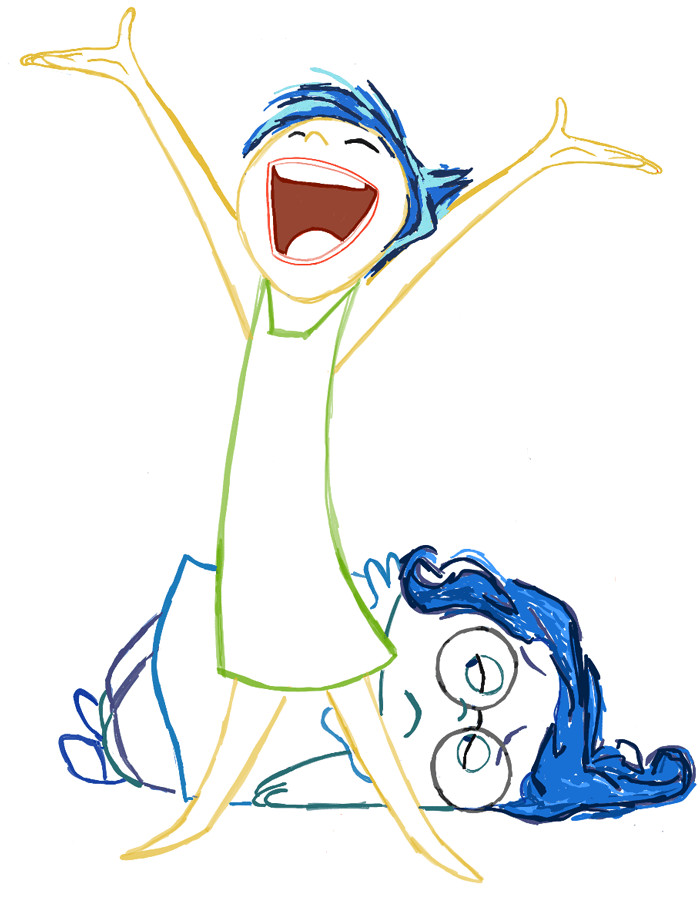 700x899 How To Draw Joy And Sadness From Inside Out With Easy To Follow
