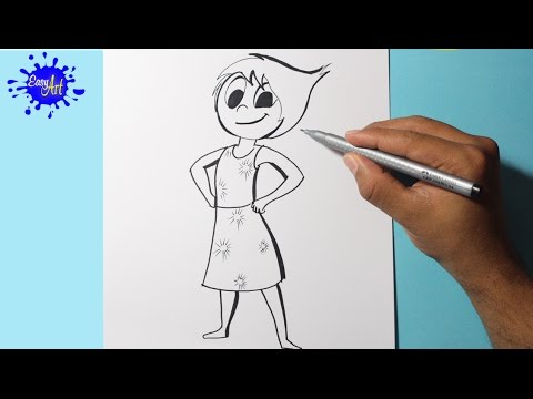 480x360 Inside Out L How To Draw Joy L Intensa Mente L Pixar 2015