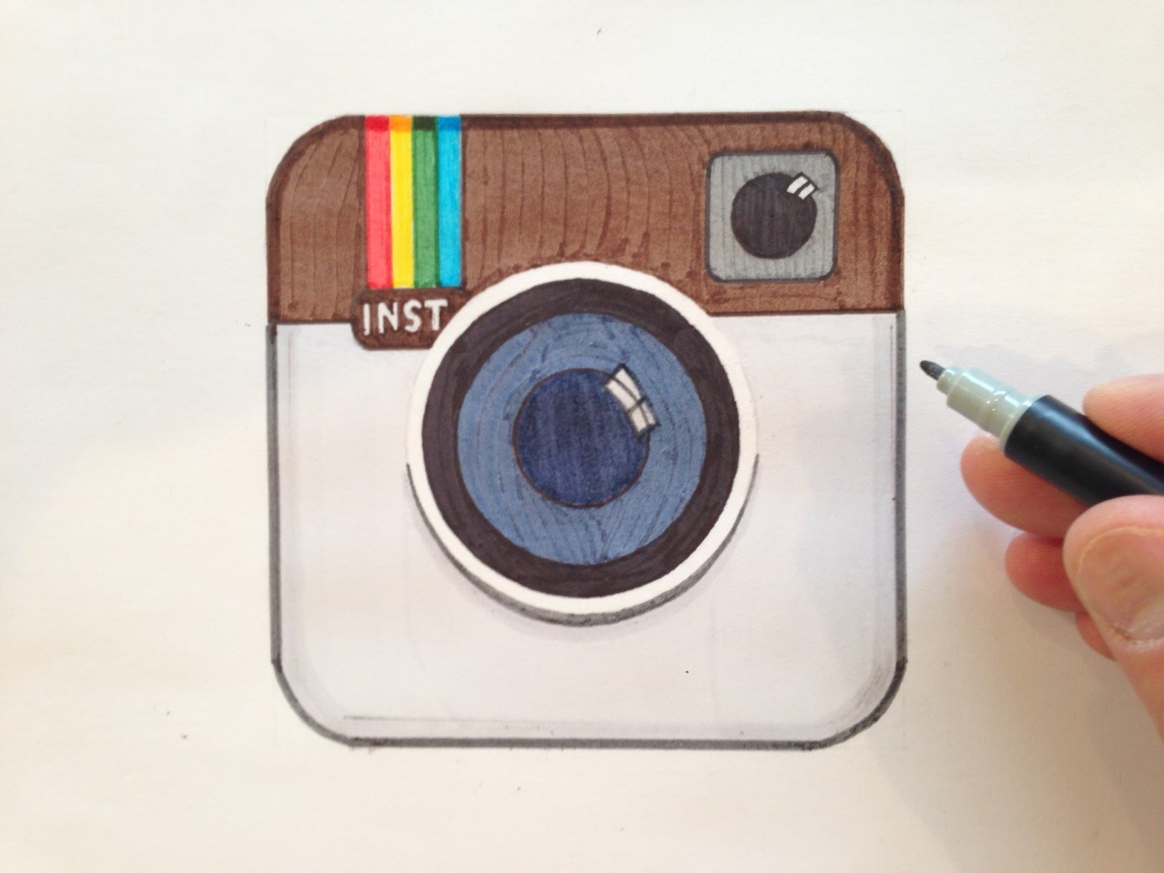 Instagram Drawing at GetDrawings | Free download