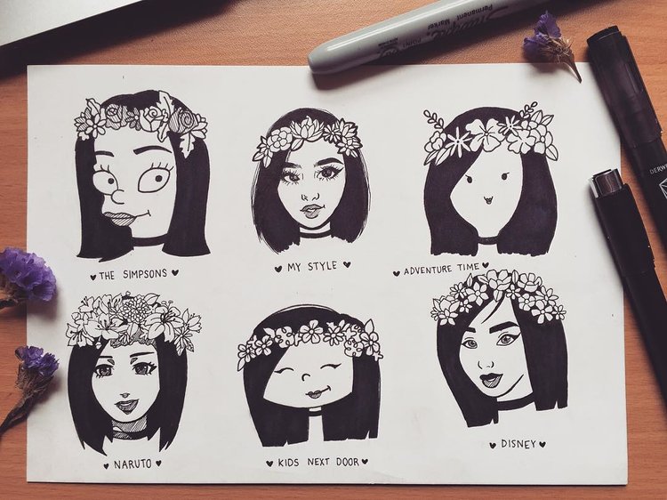 750x562 Stylechallenge Forces Instagram Artists To Draw In Different