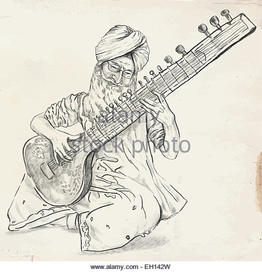 The best free Tanpura drawing images. Download from 4 free drawings of ...