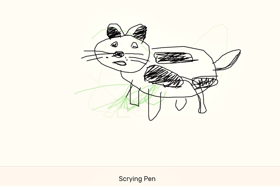 960x640 With The Scrying Pen You Can Draw With The Artificial Intelligence