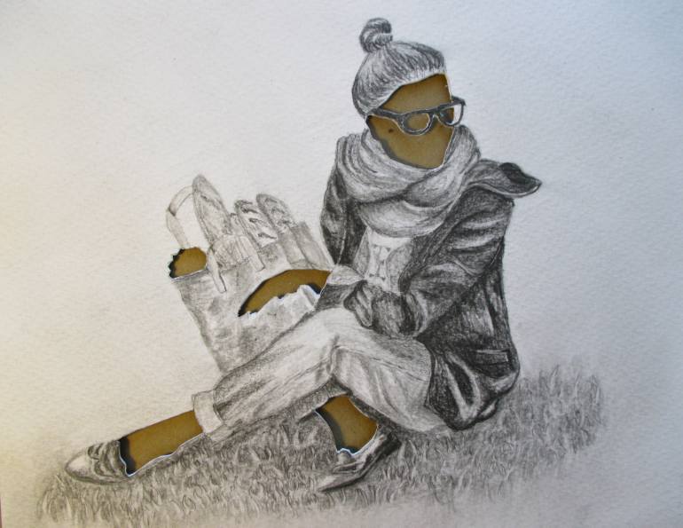 770x595 Saatchi Art Invisible Drawing By Judith Elizondo