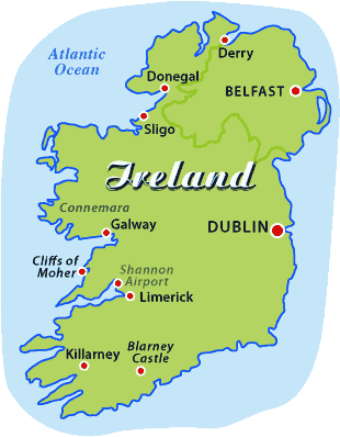 Ireland Map Drawing at GetDrawings | Free download