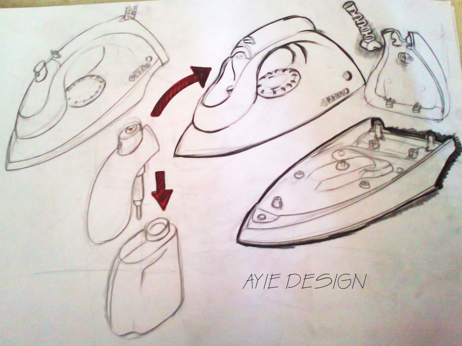 1600x1200 Drawing Electric Iron ~ Ayie Azhari Design .