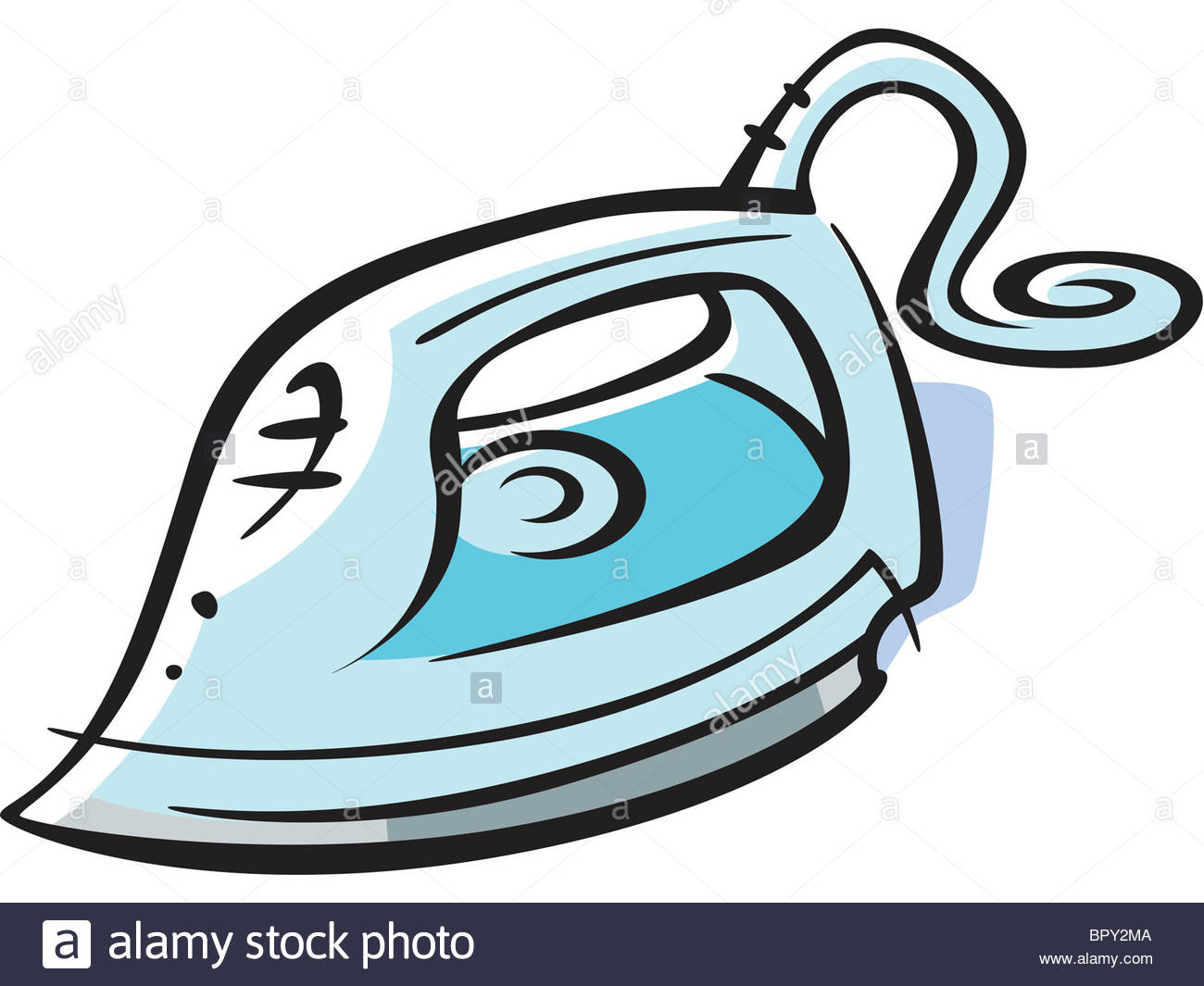 1300x1065 Drawing Of An Iron Stock Photo 31327642