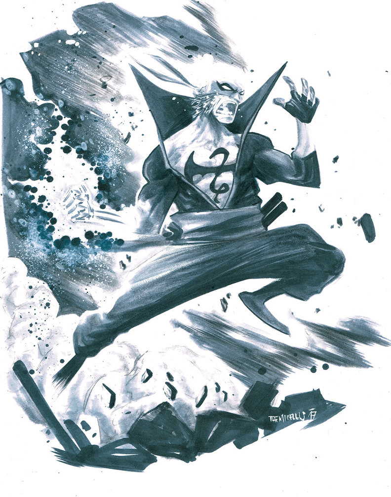 792x1008 Iron Fist By Alessandromicelli