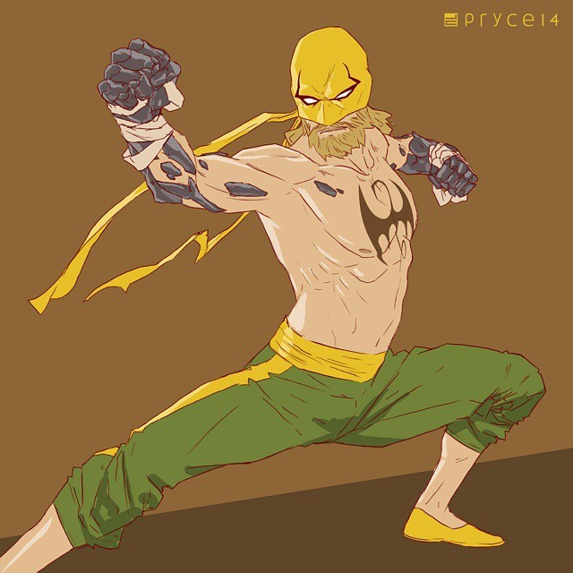 640x640 Jamal Campbell Had The Itch To Draw A Torso, So Here's Iron Fist
