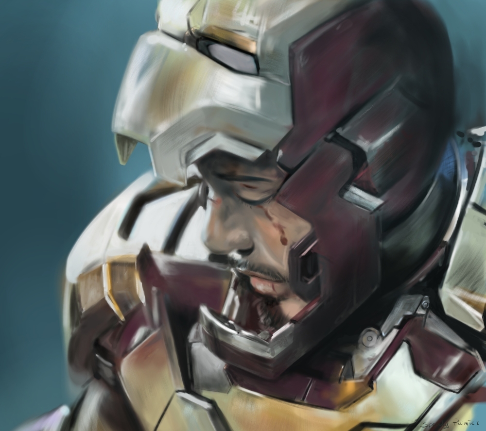 1000x888 Iron Man 3 Speedpainting By Speedy