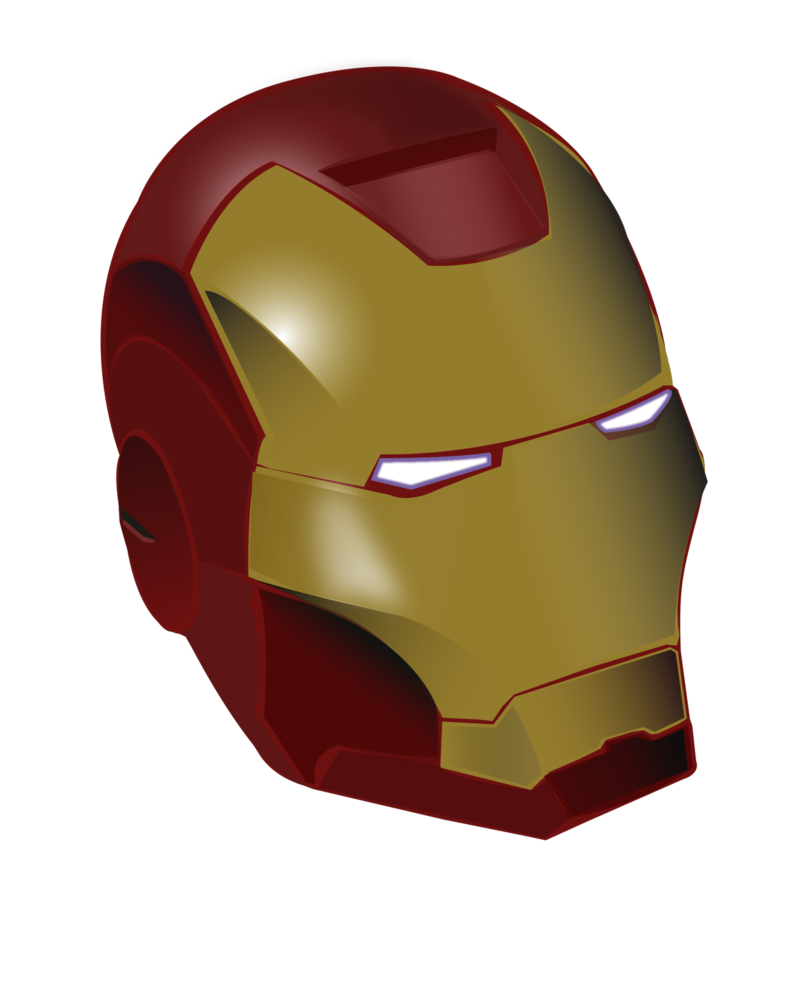 807x989 Iron Man Helmet Vector Drawing By Macoscrazy