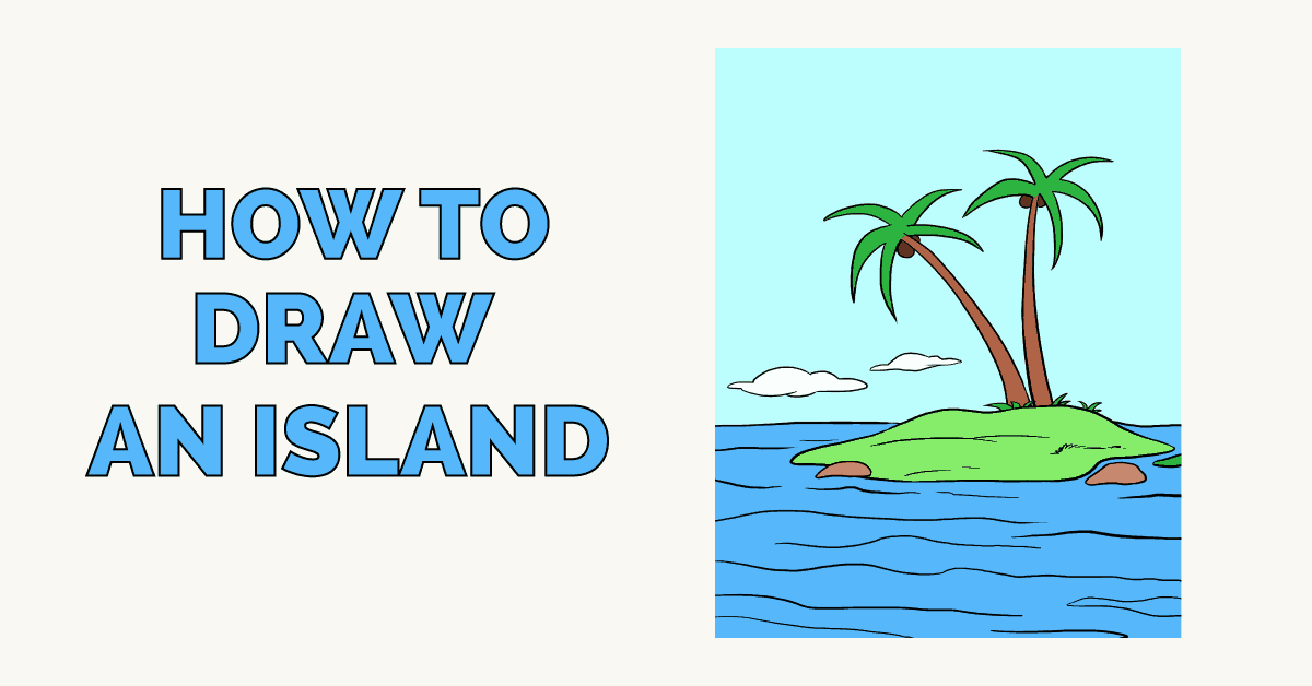 Island Drawing at GetDrawings | Free download