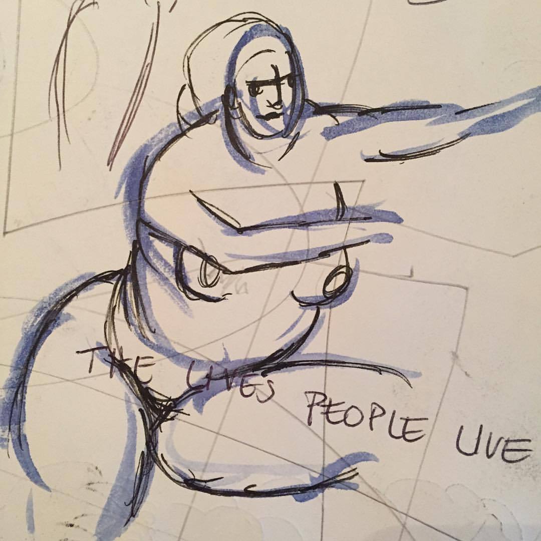 1080x1080 Drawn In Black.