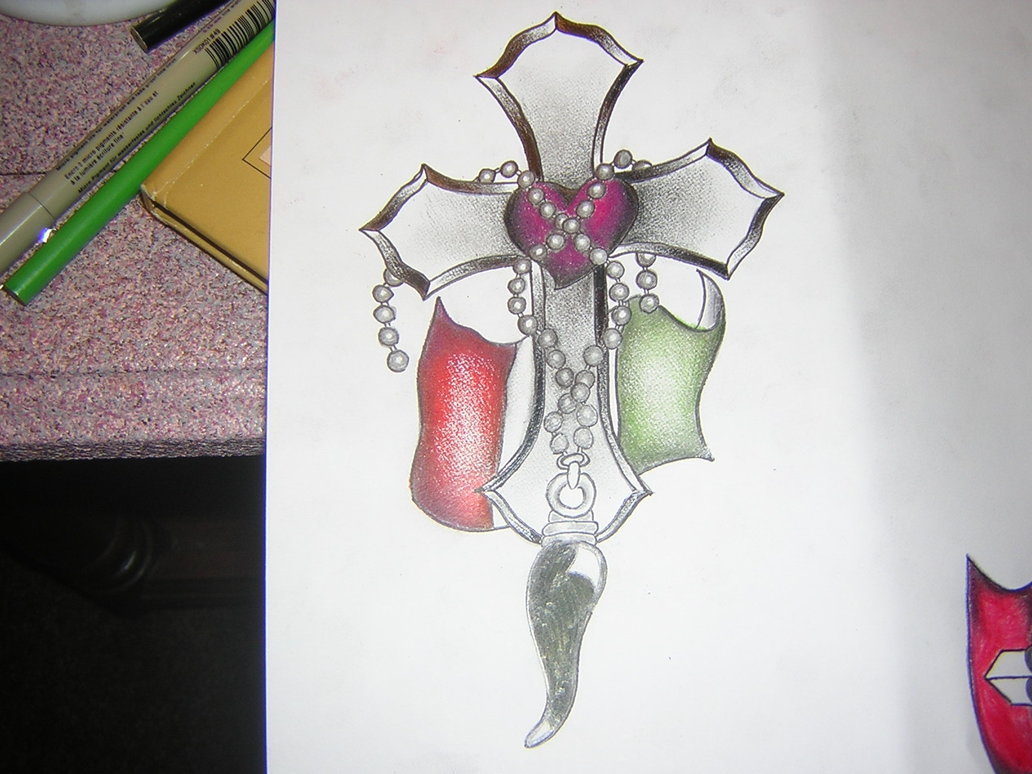 1032x774 Cross With Italian Flag By Seandaddy166