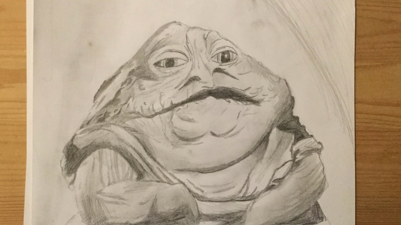 1280x720 How To Draw Jabba The Hutt