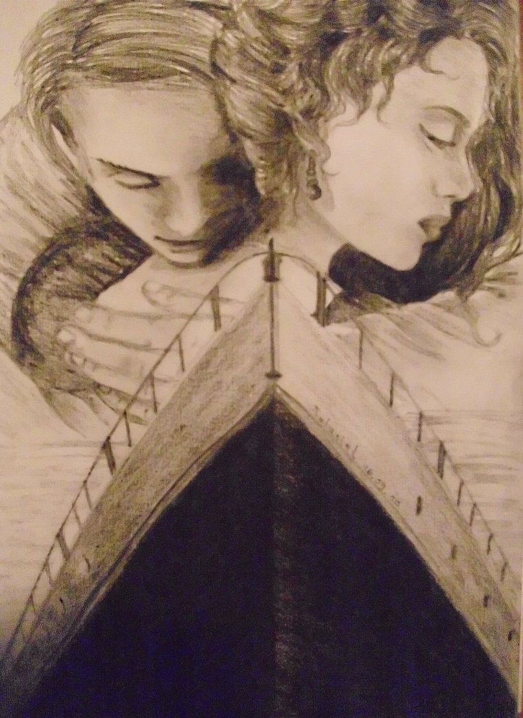 763x1048 Titanic Rose And Jack By Telariel