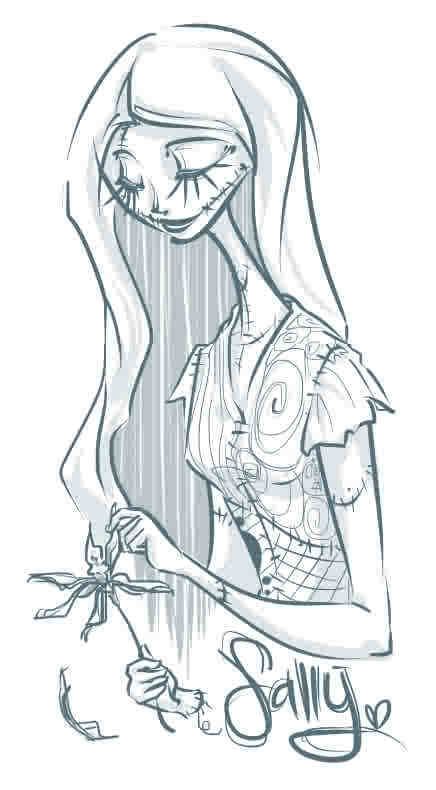 436x790 Nightmare Before Christmas Pin Up