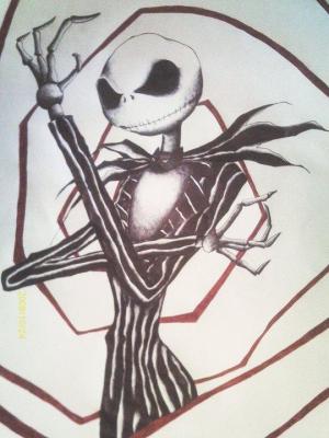 300x400 Jack Skellington By Sketchnificent