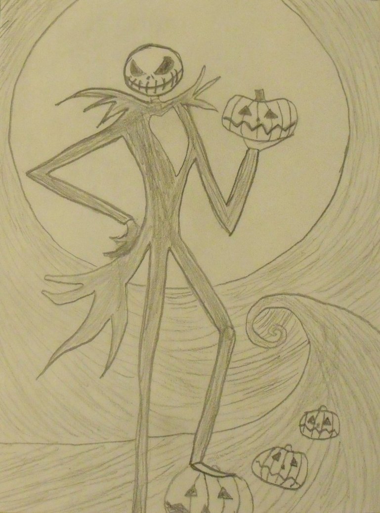 769x1038 Jack Skellington Drawing 2 By Shatteredmoon96