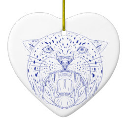 260x260 Jaguar Head Ornaments Amp Keepsake Ornaments Zazzle