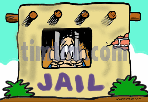 502x346 Free Drawing Of Jail From The Category Crime Law Amp Terror