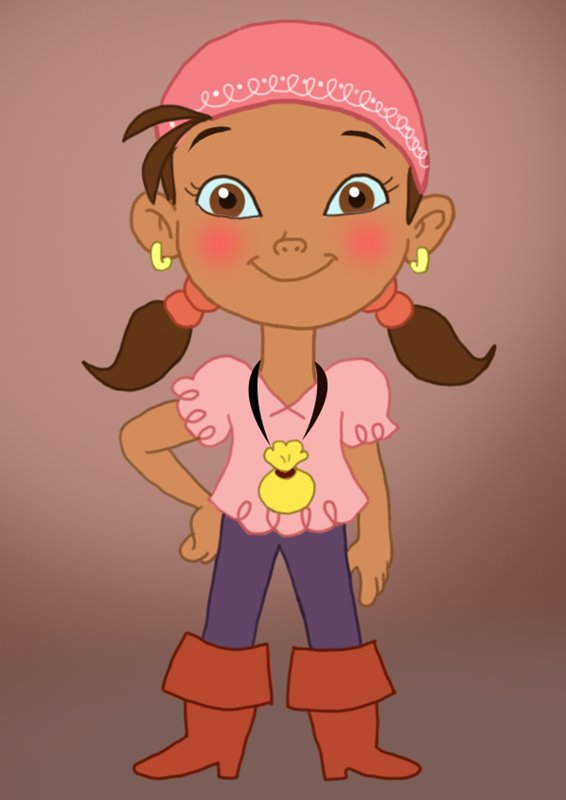 566x800 Learn How To Draw Izzy From Jake And The Never Land Pirates (Jake