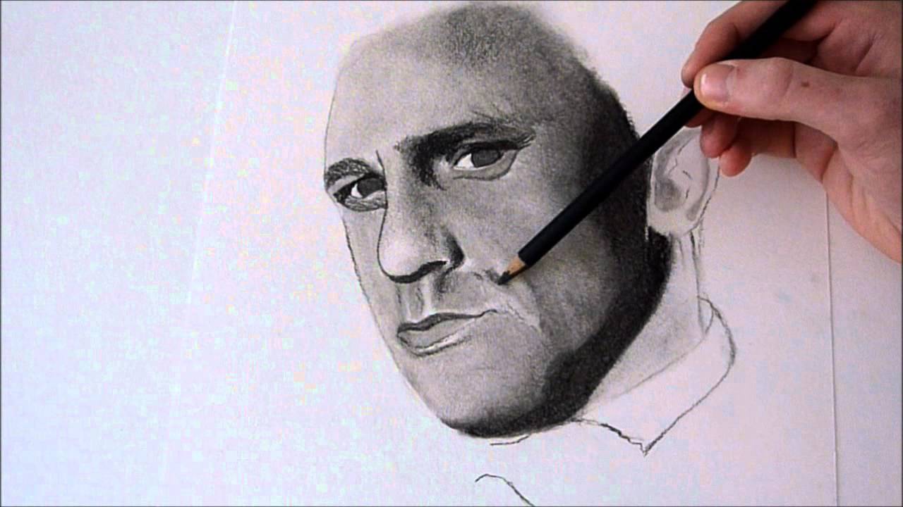 1280x720 James Bond (Skyfall) Speed Drawing