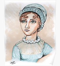 210x230 Jane Austen Drawing Posters Redbubble
