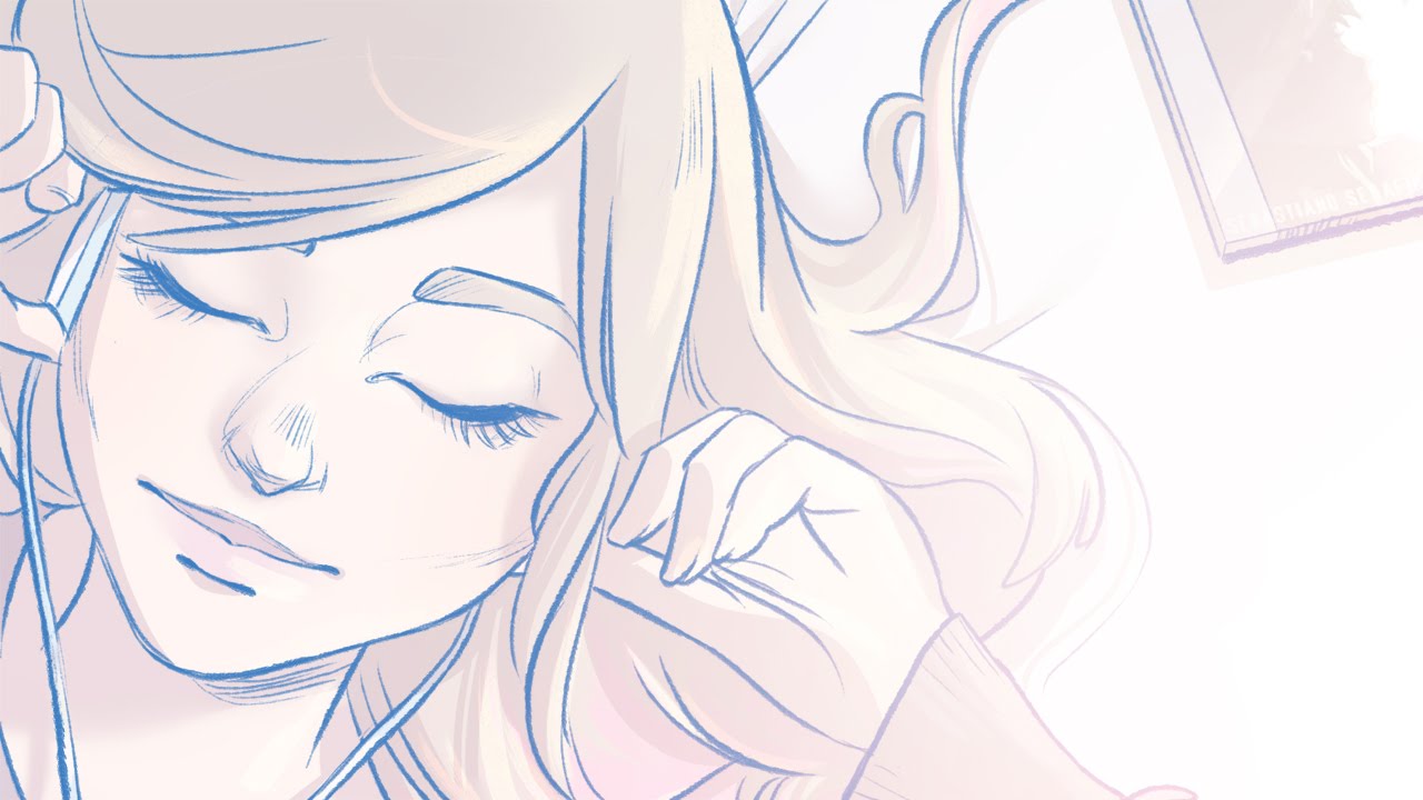 1280x720 Sharla In Japan Anime Unsubscribers Cover Drawing