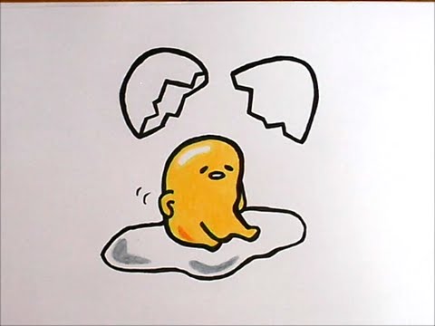 480x360 How To Draw Gudetama [Japanese