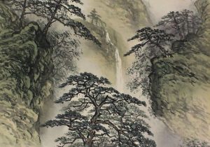 300x210 Japanese Landscape Drawing