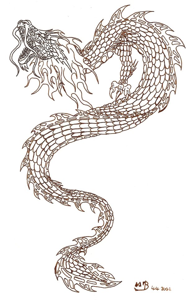 600x968 Japanese Dragon Tattoo Designs View More Tattoos Pictures Under