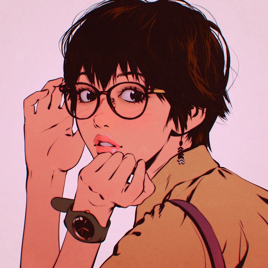 900x900 Glasses Short Study