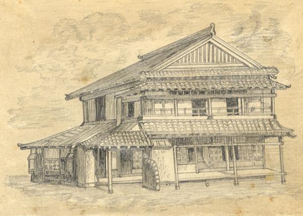 600x427 J.e. Jeffreys, Japanese House Illustration
