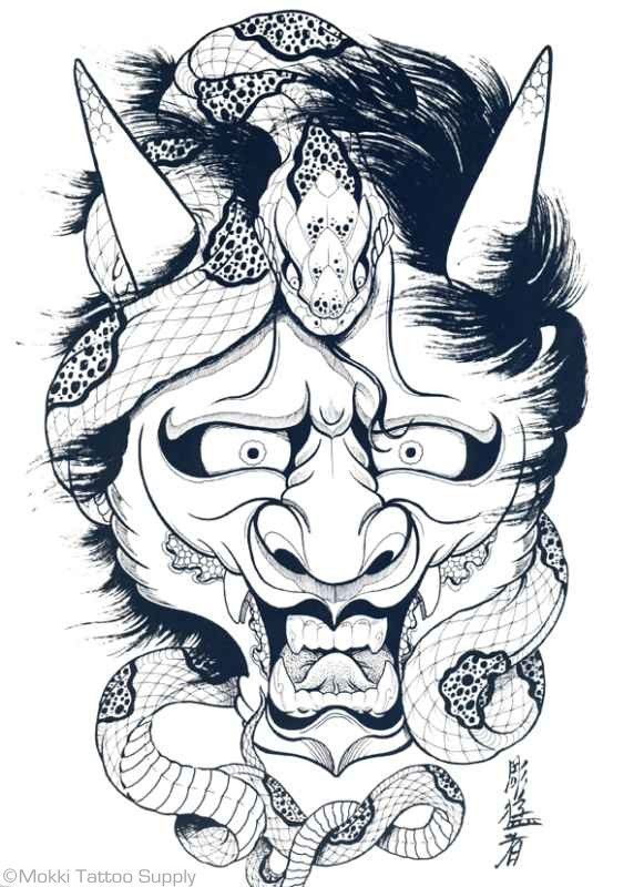 581x800 Hannya By Horimouja Samurai