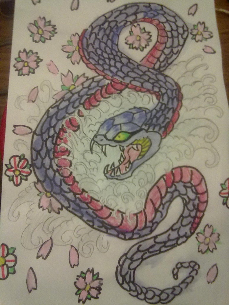 774x1032 Japanese Snake By Dannydark895