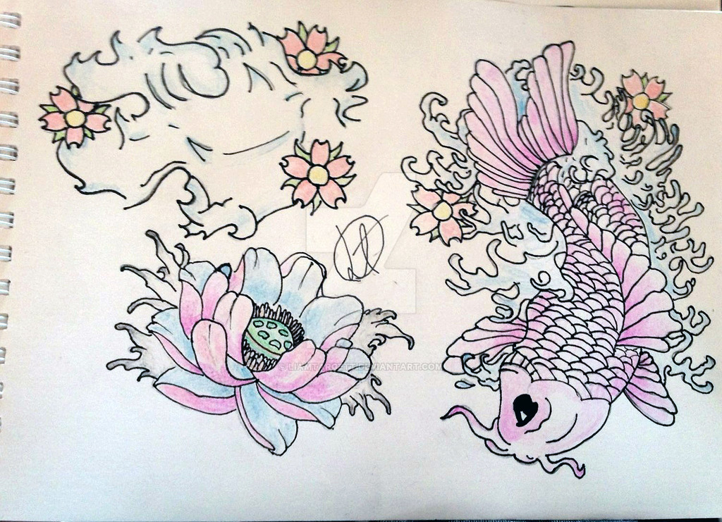 1024x741 Japanese Style Tattoo Art By Liamtargett